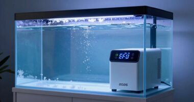 quiet aquarium cold chillers