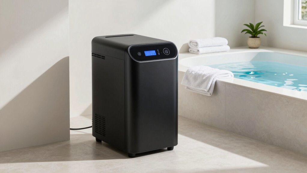 quiet efficient chiller placement