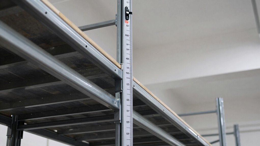 rack clearance height guidelines