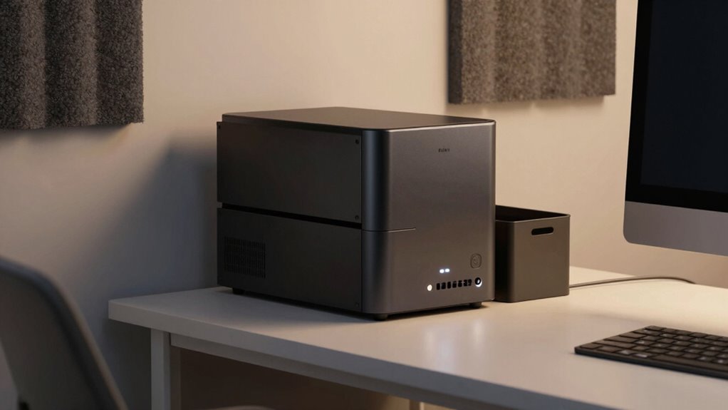 reduce noise during backups