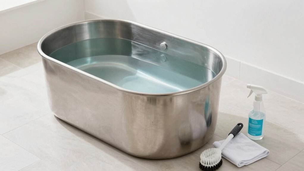 regular cold plunge maintenance