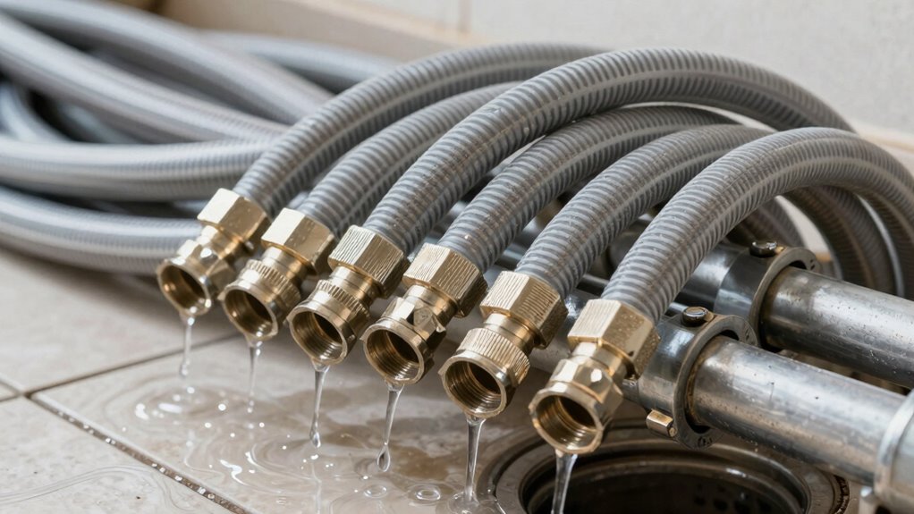 regular drain and hose maintenance