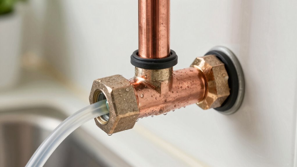 regular water line inspection