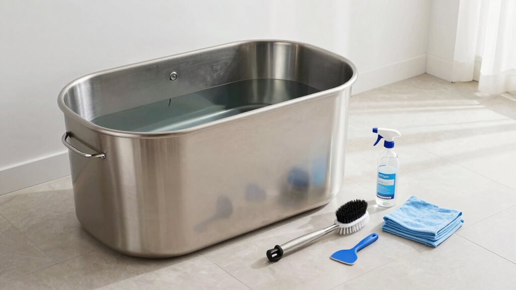 regularly test scrub circulate