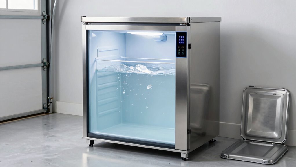 reliable garage freezer features