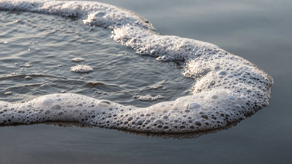 report water foam concerns promptly