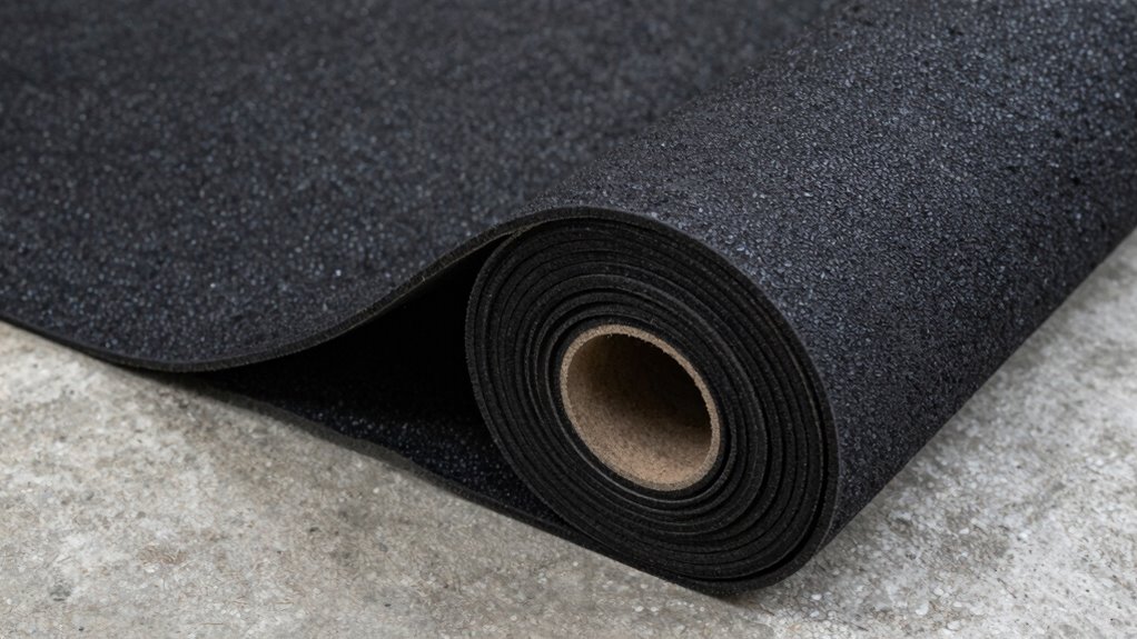 rubber flooring protects subfloor