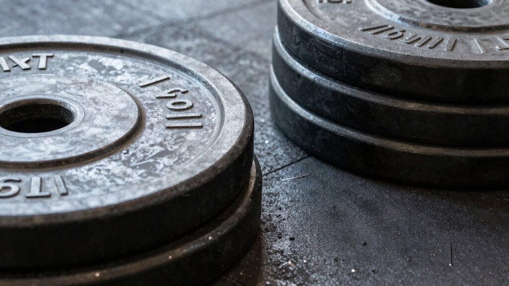rubber vs steel weight plates