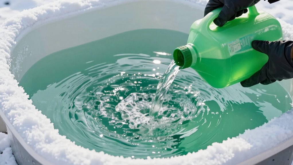 safe antifreeze application techniques