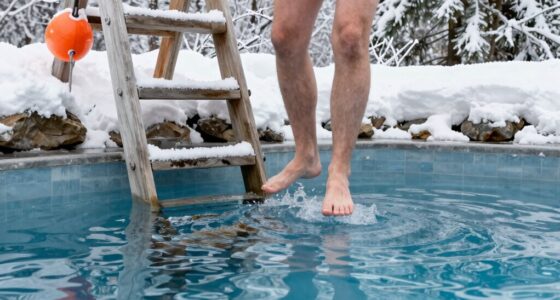 safe cold water entry