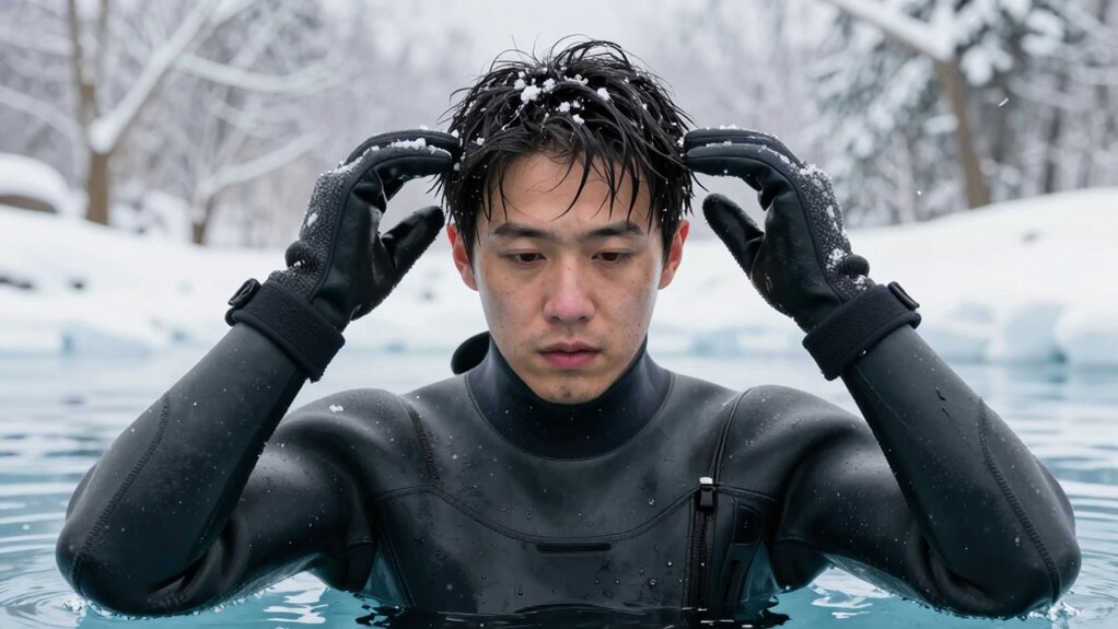 safe comfortable cold plunge