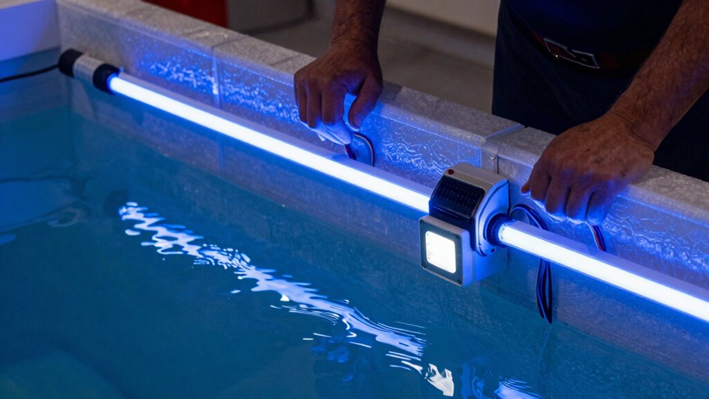 safe waterproof electrical installation