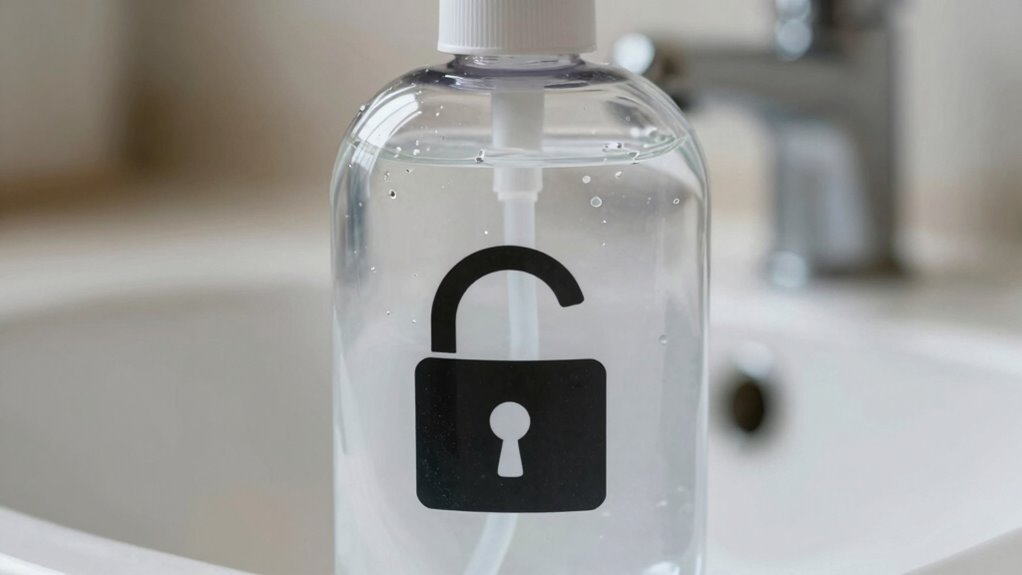 safety lock indicates proper use