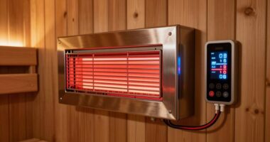 sauna heater power details