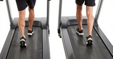 short belts hinder running