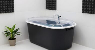 silent cold plunge setup