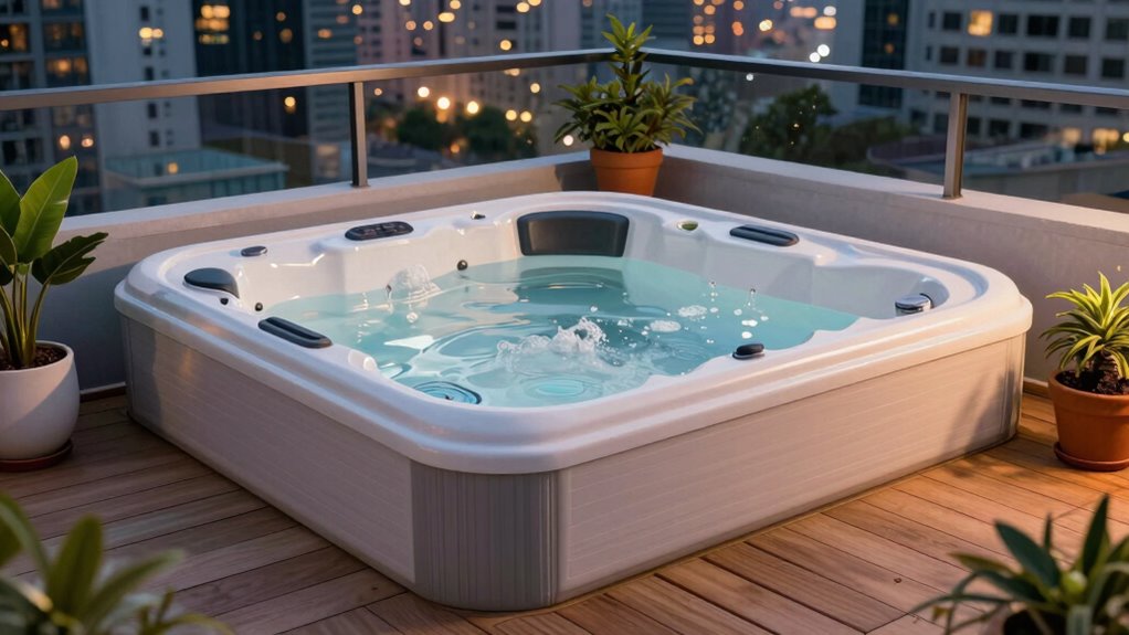 small space hot tub considerations