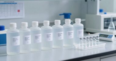 store testing supplies properly