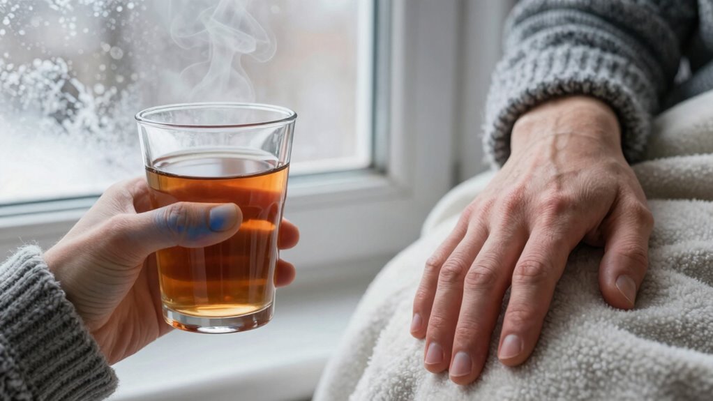 temperature difference indicates severity