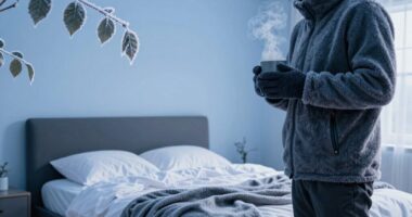 timing cold exposure before sleep