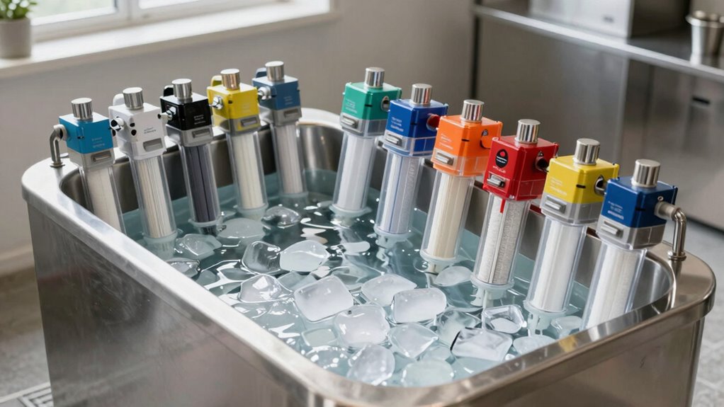 top cartridge ice bath filters