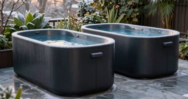 top dual person cold tubs