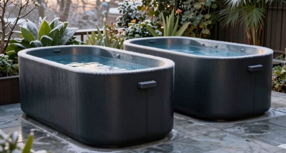 top dual person cold tubs