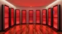 top full body red light panels