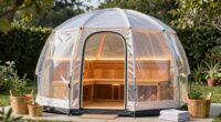 top home sauna tent options