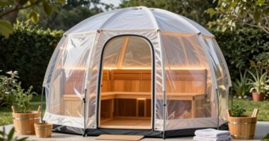 top home sauna tent options