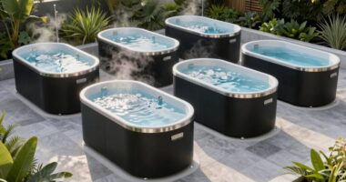 top large cold plunge tubs