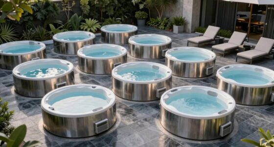 top luxury large cold tubs