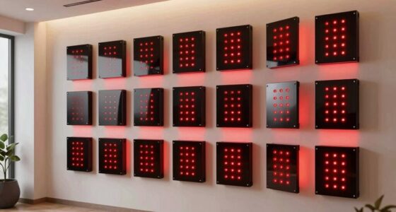 top near infrared therapy panels