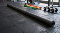 top rubber gym flooring rolls