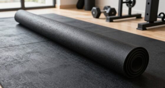 top rubber gym flooring rolls