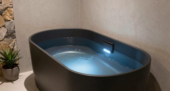 top small space cold plunge tubs