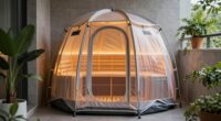 top small space sauna tents