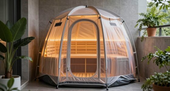 top small space sauna tents