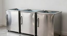 top stainless cold freezers