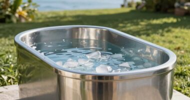 top stainless steel cold tubs