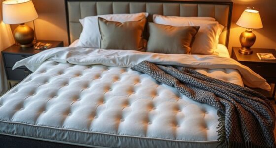 top temperature controlled mattress pads