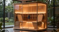 top two person infrared saunas
