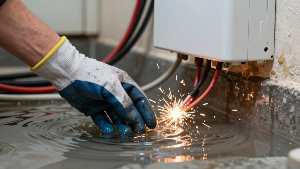 turn off power immediately