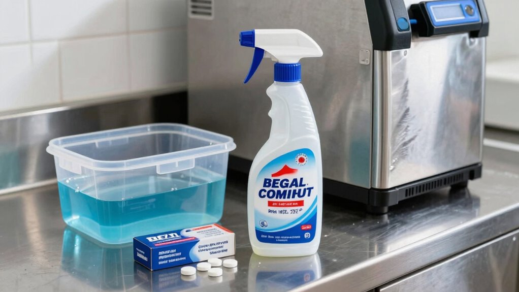 unsafe chemicals damage ice machines