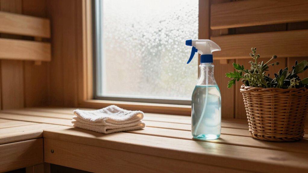 ventilate clear debris first