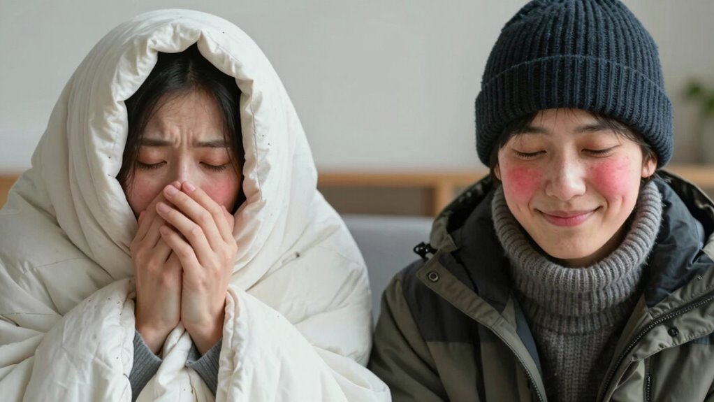 warm dry cover seek medical