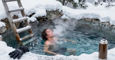 winter cold plunge safety