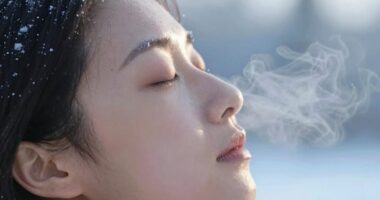 calm cold breathing practice