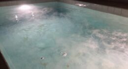 cloudy cold water causes