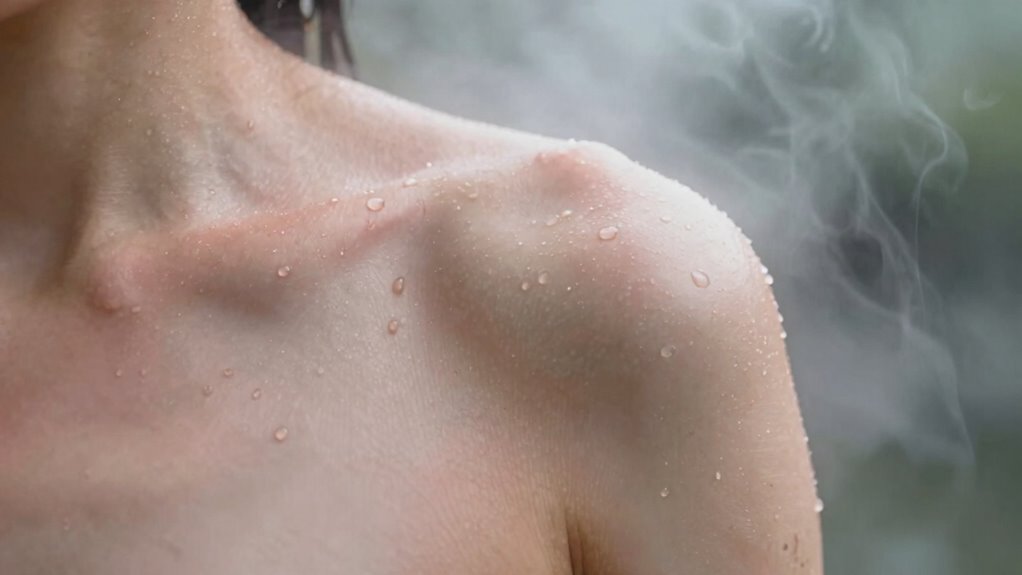cold induced blood vessel changes